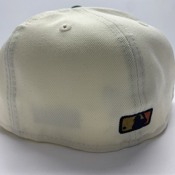 New Era Texas Rangers 59FIFTY Fitted Hat 50TH Anniversary Side Patch Size 7 1/8 - Picture 6 of 8